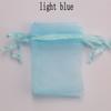 Wholesale 16 color 100pcs/lot 9*12cm organza Christmas wedding gift bags candy bag jewelry packing drawable organza bags&pouch
