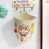 Wall-Mounted Mini Trash Can & Storage Box with Pen Holder