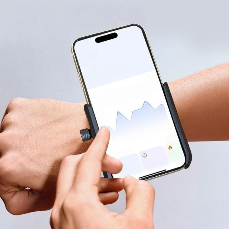 Universal Sports Arm Strap Phone Mounts Easy Carry ABS Wrist Phone Holder Upgrades for Outdoor Fitness Cycling Driving