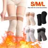 With Straps Compression Knee Brace Cotton Elastic Support Pads Warm Sports Knee Pads  Men Women