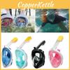 Premium Full Dry Snorkel Mask Ideal For Adults And Children With Anti-fog Design
