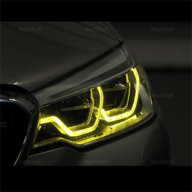 Car Front Headlight Yellow Daylight Led Board for BMW 5 Series G30 G31 M5 F90 Pre-LCI 2017 2018 Superbright Yellow DRL