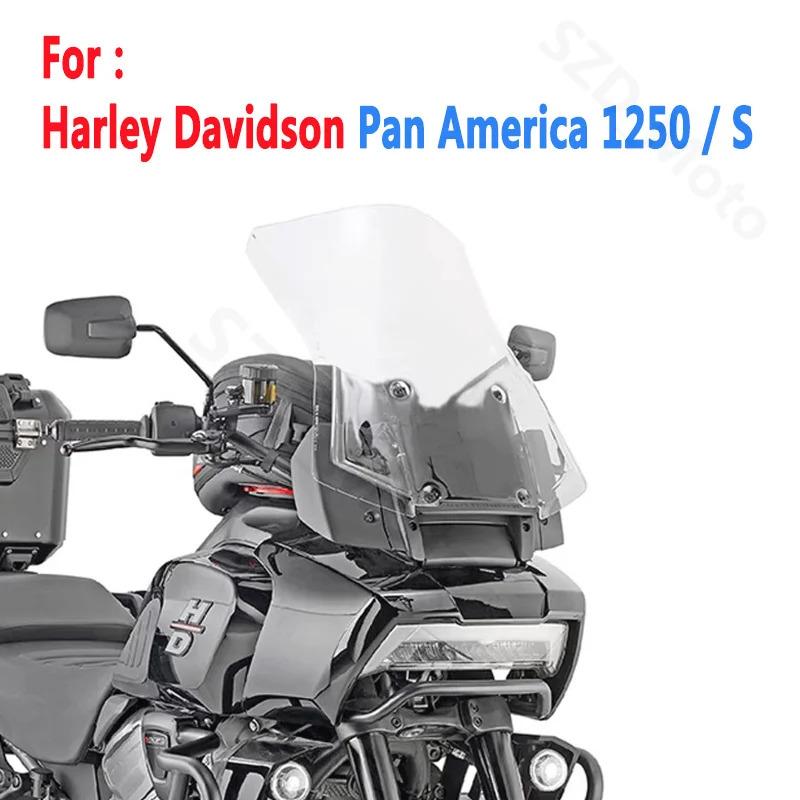 For Harley Davidson Pan  PA1250 PA1250S PA 1250 1250S 1250 S Motorcycle Adventure Windshield Windscreens Wind Deflectors