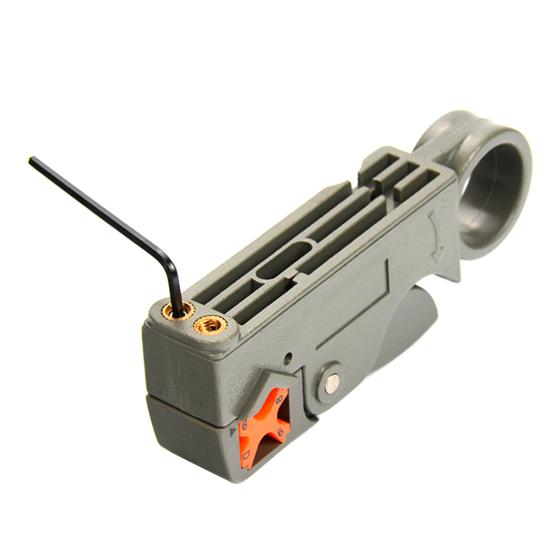Multifunctional Rotary Coax Coaxial Cable Stripper Cutter Wire Stripping Pliers
