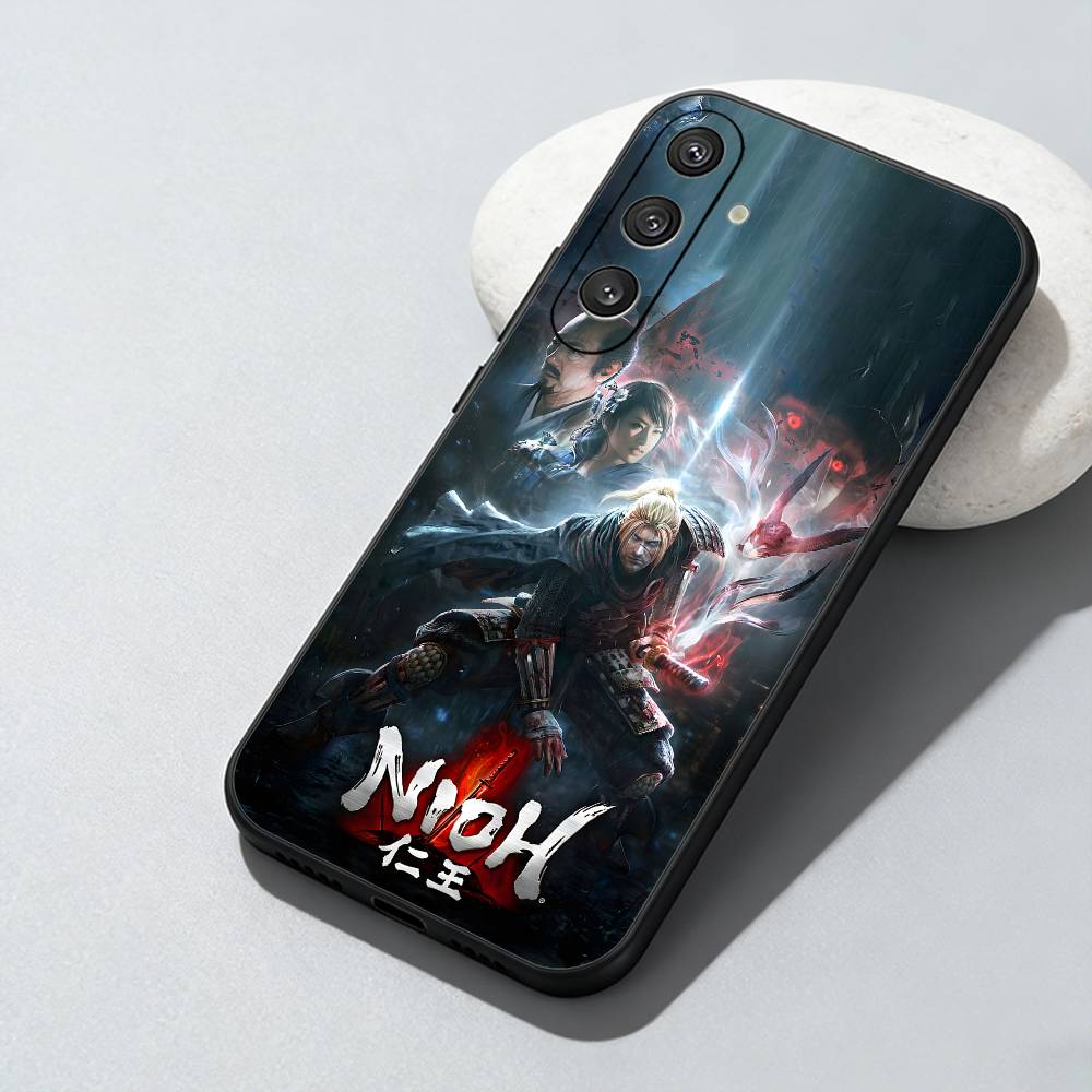 Game N-Nioh Pritend Phone Case For Samsung Galaxy A73,A72,A71,A70,A52,A51 Others Soft Black Cover