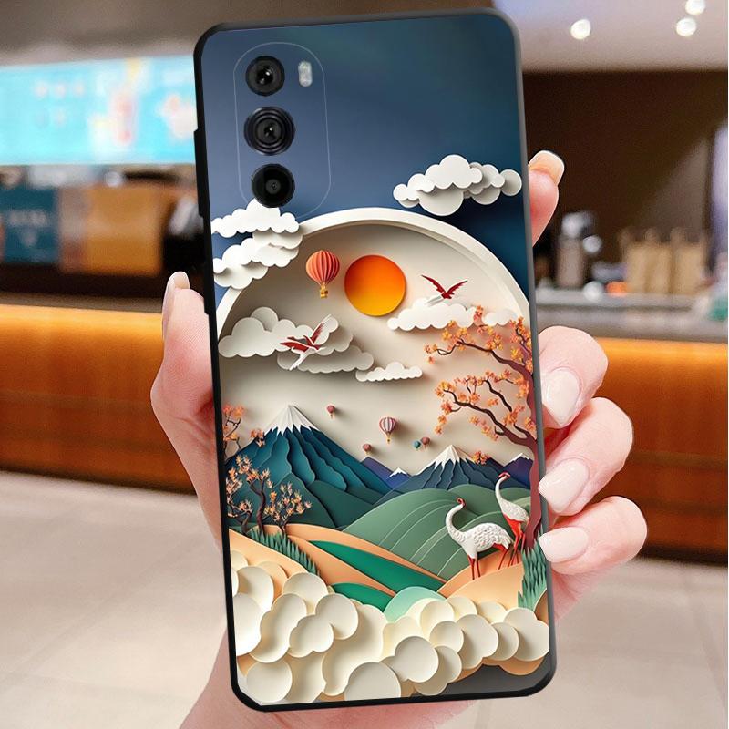 Landscape Phone Case For Motorola Edge 60 50 40 Pro 60 50 40 30 Ultra Neo Fusion Moto G Play G Stylus G Carcasas