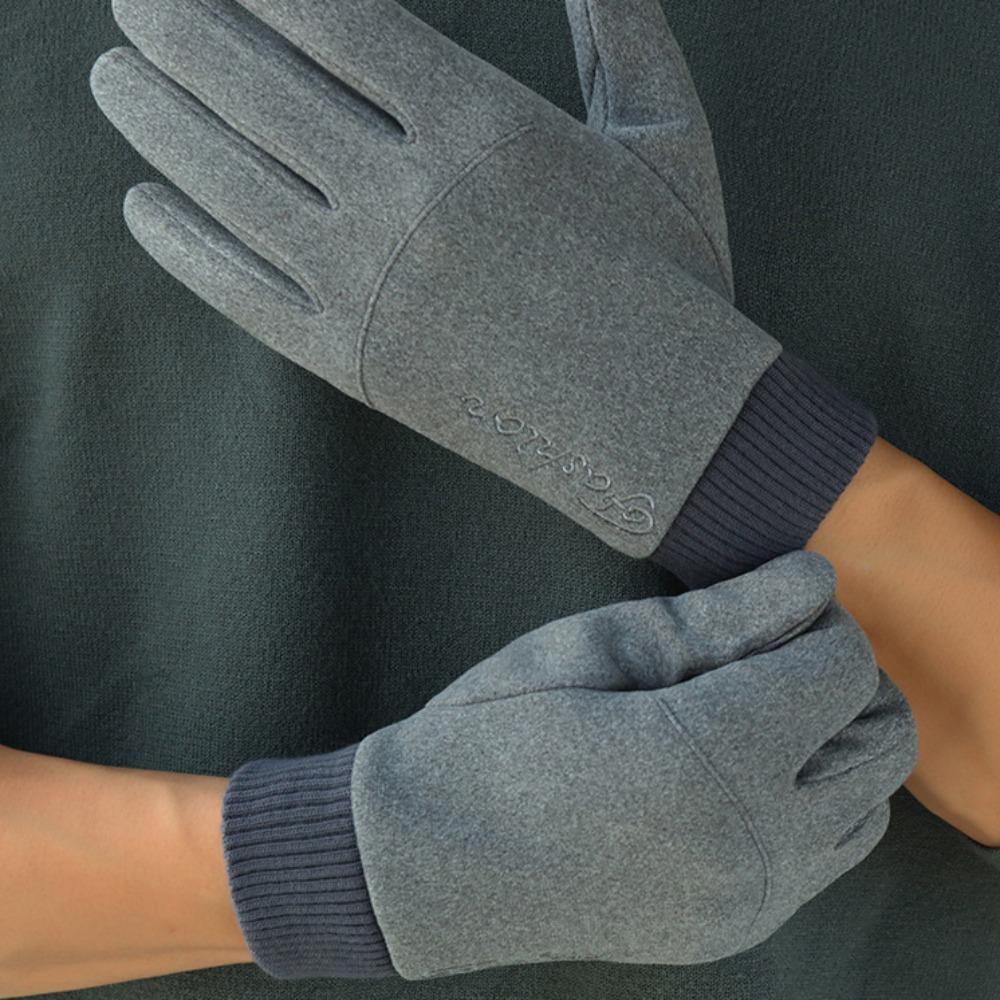 Touchable Screen Touch Screen Gloves Warm Driving Mittens New Winter Gloves  Women Men