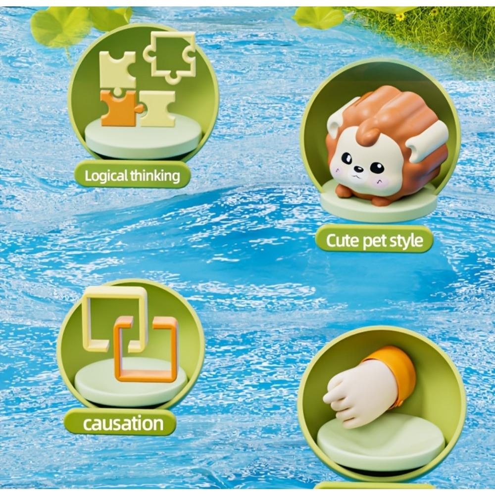 Peek-a-boo Cause and Effect Pop Up Box, Learning and Educational Toy for Babies Aged 18 To 36 Months, Perfect As A Birthday or Christmas Gift.