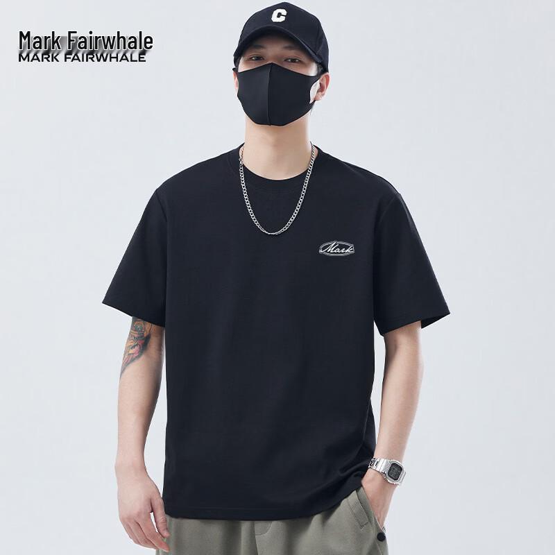 

Mark Fairwhale Men s Summer Loose Fit Pure Cotton T-Shirt L