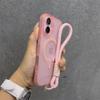 Luxury With Lanyard Soft Silicone For Magsafe Case for For Iphone 16 15 14 Plus 13 12 Pro Max Wireless Charge Magnetic Clear Cover