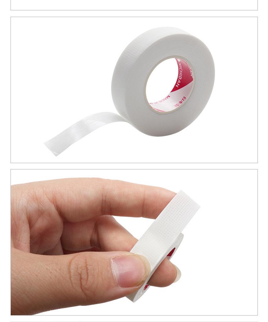 Japanese Eyelash Tape Breathable Tape for Eye Stickers Makeup Tools Eye Patches for Extension Easy To Tear Salon