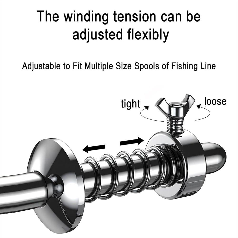 Stable Base Fishing Line Spooler Adjustable Reel Spooler Portable Winder Fishing Essentials