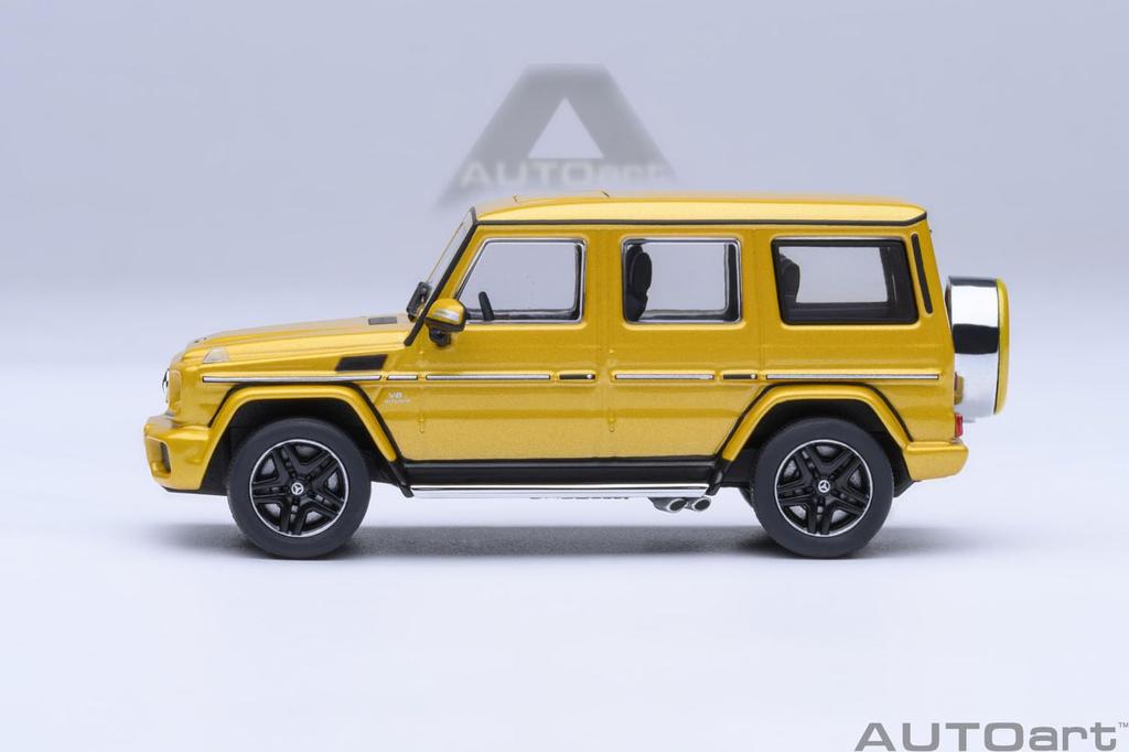 AUTOart 1/64 Scale Mercedes-AMG G 63 2017 (Yellow) Finished Product 20201