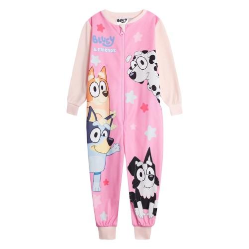 Bluey Girls Bluey & Bingo All-In-One Nightwear