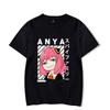 New Hot Anime Anya Forger T-shirts Fashion Women Summer Tee Shirt Unisex Casual Short Sleeve Round Neck Tops T-shirts
