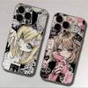 Y2K Anime Girl Retro Comic Phone Case Aesthetic Collage Design Clear Shockproof Protective Cover for iPhone