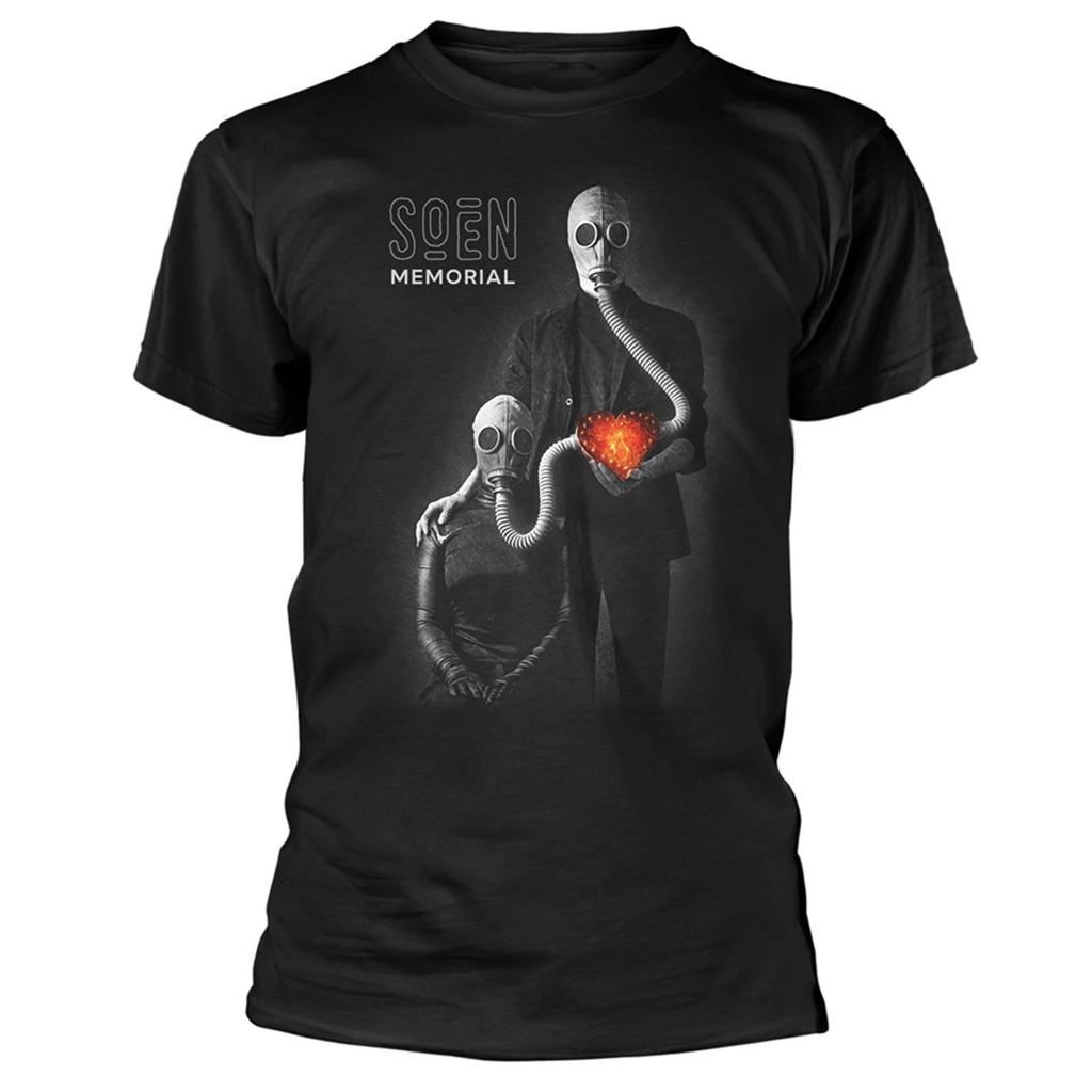 Plastic Head Soen 'Memorial' Schwarzes T-Shirt S Schwarz