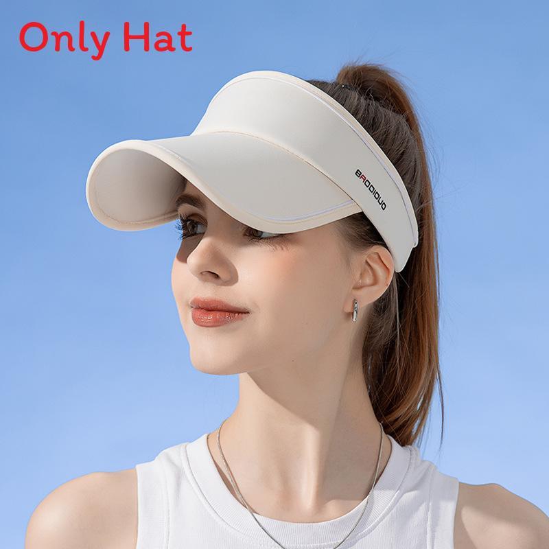 Ice Silk Sun Hat With Short Brim For Summer Outdoor Sun Protection