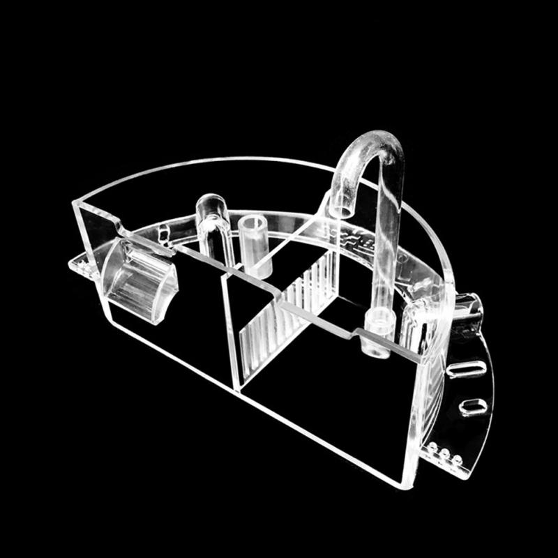 3-in-1 External Filter Box Silent Waterfall Circulating Trickle Box Water Purifier Aquarium Fish