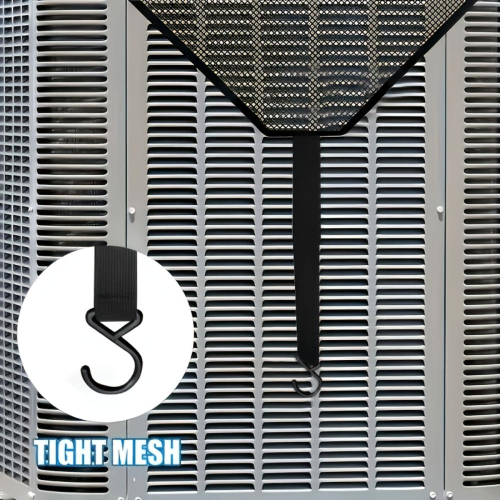 Outdoor Machine Protective Cover, Ventilation Net To Block Fallen Leaves Electrical Appliances, Outdoor Machine Protective Net