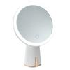 4K Silver Plated LED Makeup Mirror Touch Control Angle Friendly Design Vanity Mirror 3 Brightness Settings Adjustable
