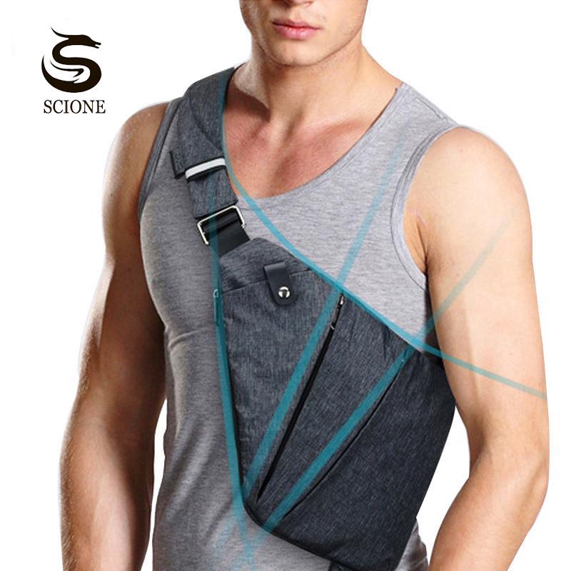 Outdoor Sports Gym Compact Single Shoulder Training Waterproof Nylon Crossbody Messenger Travel Bags