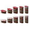 Clear View Pantries Organizers Containers Stackable Modularized Designs Flexible Storage Option Various Room Applications