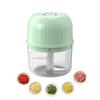 2026 Tritaghiaccio Elettrico Mini Aggiornato Portatile Ricarica USB Robot da Cucina Impermeabile Tritaghiaccio Verdure Cipolle Senza BPA Cucina