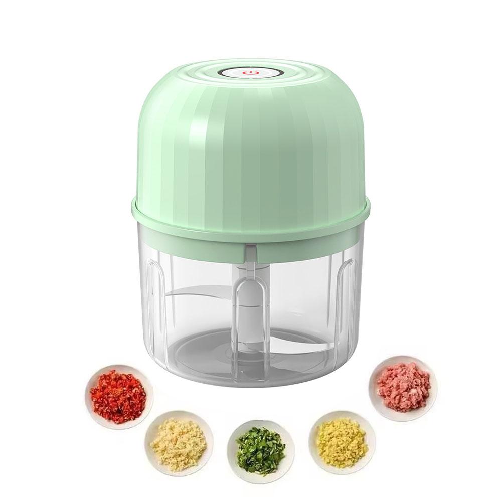 2026 Tritaghiaccio Elettrico Mini Aggiornato Portatile Ricarica USB Robot da Cucina Impermeabile Tritaghiaccio Verdure Cipolle Senza BPA Cucina
