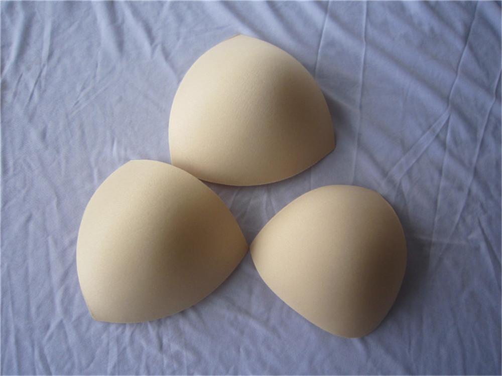 Swimsuit Padding Inserts Women Clothes Accessories Foam Triangle Sponge Pads Chest Cups Breast Bra Bikini Inserts Chest Pad
