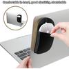 Slim Mouse Holder for Laptop Universal Stick-On Mouse Pouches with Reusable Adhesive Mouse Pocket Reusable Mouse Storage Bags