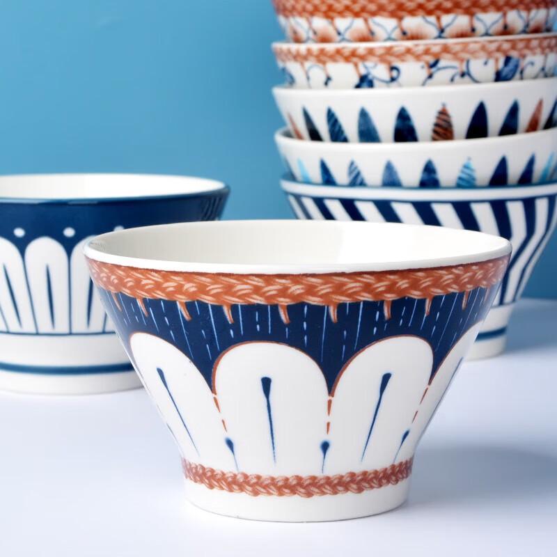 Jin Ming Li Japanese Style Dou Li Bowl Set