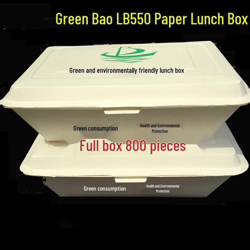 Disposable Rectangular Plastic Takeaway Lunch Box