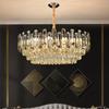 Postmodern Crystal Chandelier: Elegant Lighting for Living Room, Bedroom, or Dining Area