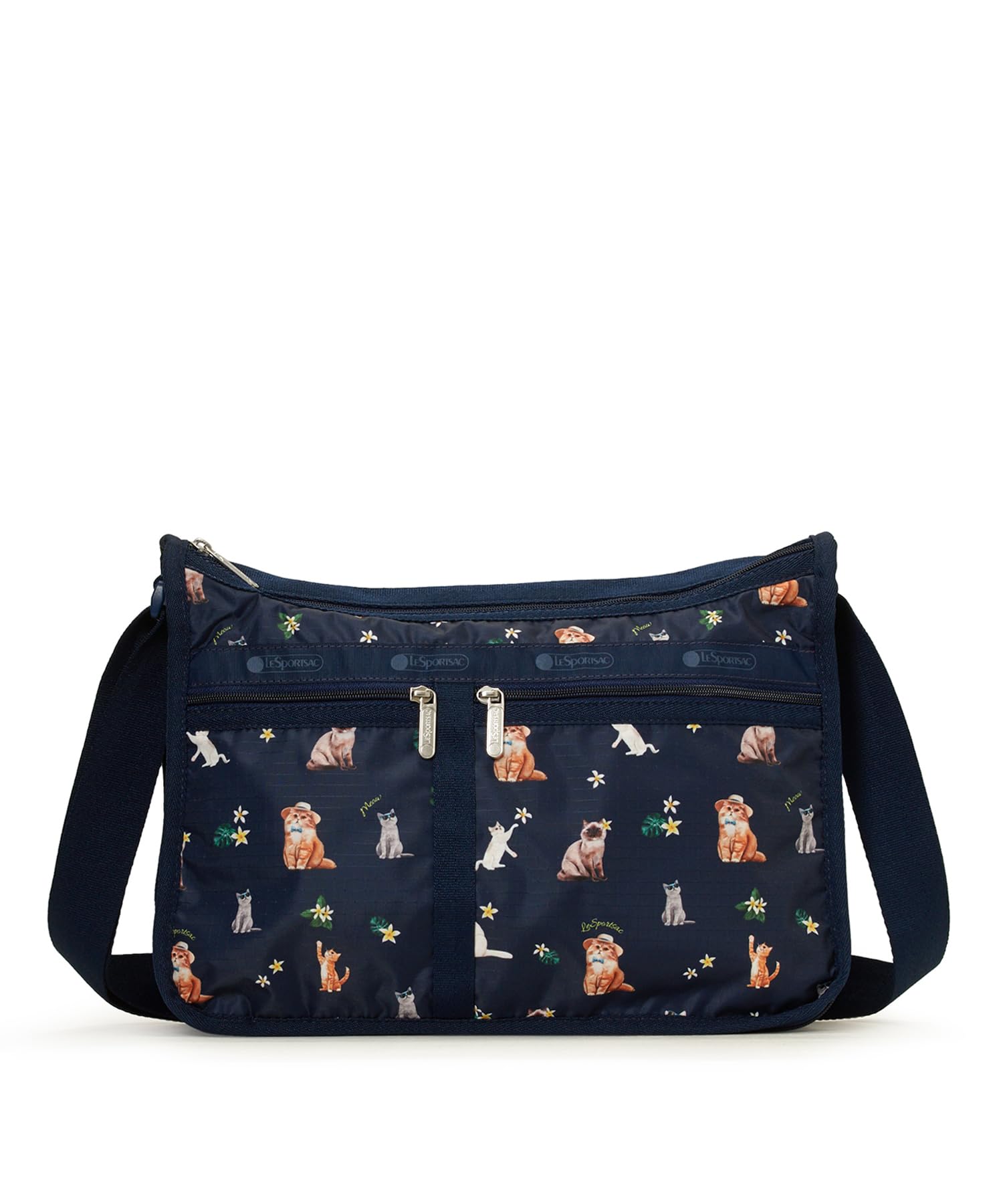 Shoulder Bag DELUXE EVERYDAY BAG 7507 Tropical Meow Cat [LeSportsac] [Official] / /