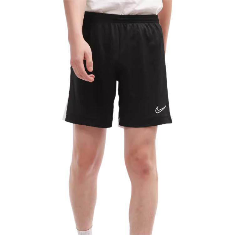 Nike Striped Logo Print Drawstring Shorts Men Bottoms Black DB8241-010