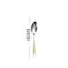 Star Diamond Gold-Plated Stainless Steel Cutlery Set: Luxury Steak Knife and Fork for Hotels