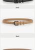 Women's Designer Versatile Black Leather Belt - Genuine High-Grade Cowhide, Unisex, Perfect for Jeans.