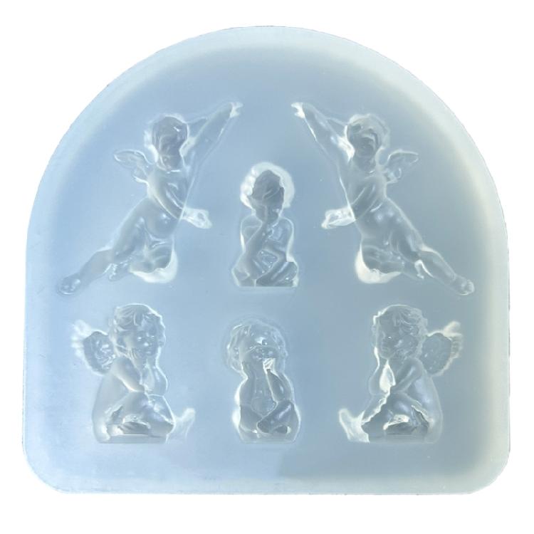 

Flexible Silicone Molds Angel Accessories Molds Jewelry Making Moulds Silicone Adornment Molds Hand-Making Supplies 1