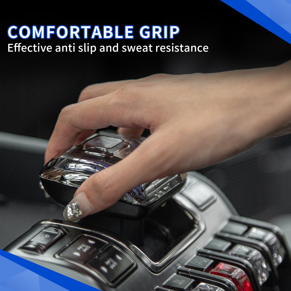 Central Control Replacement Style Crystal Gear Head For BYD Leopard 5 2025+ Lighting Crystal Gear Head Interior Auto Accessories
