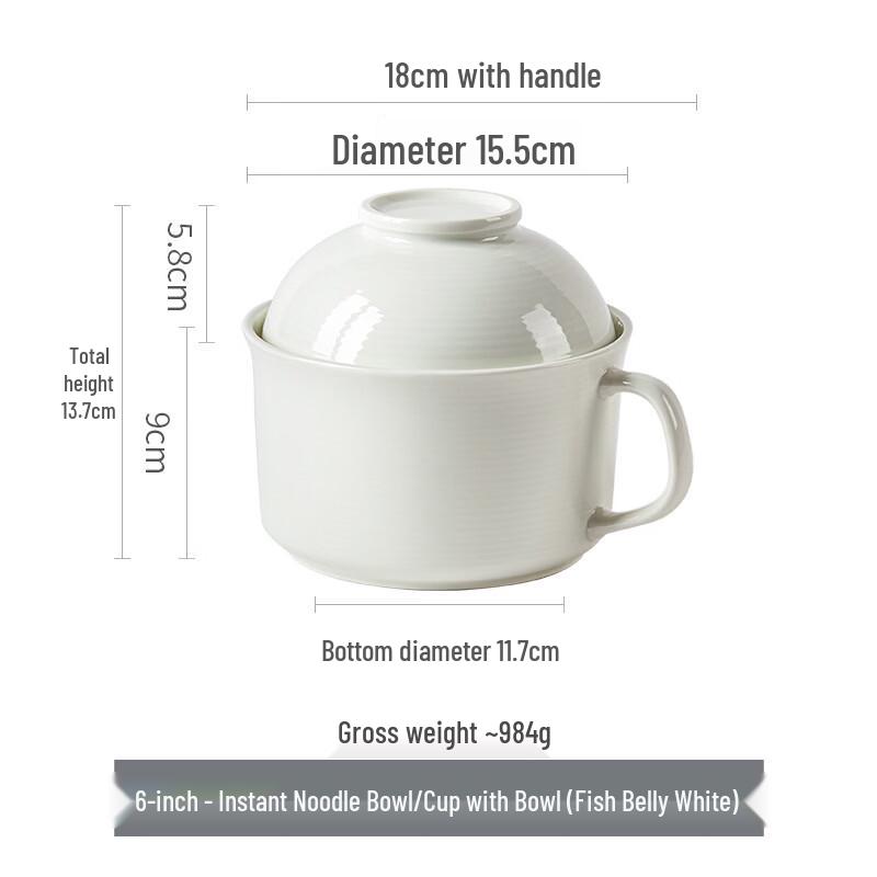 ZISIZ Cartoon Enamel Multipurpose Bowl