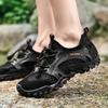 Herren Creek Tracking Outdoor Wanderschuhe Fliegendes Gewebe Mesh Joggingschuhe Wild Mountain Watstiefel Plateau Wanderschuhe
