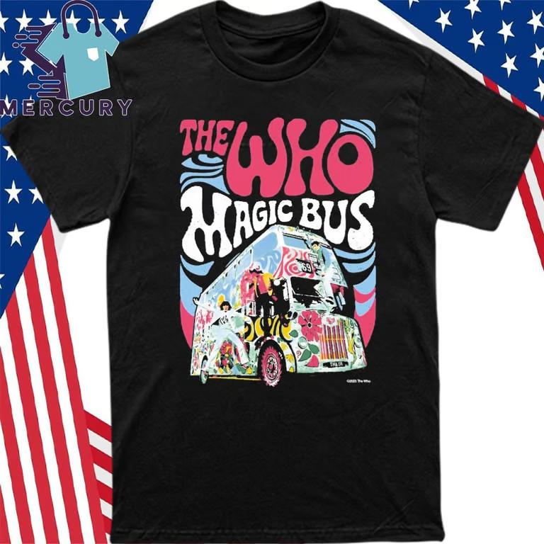 The Who Magic Bus T-Shirt Unisex T-Shirt XXL