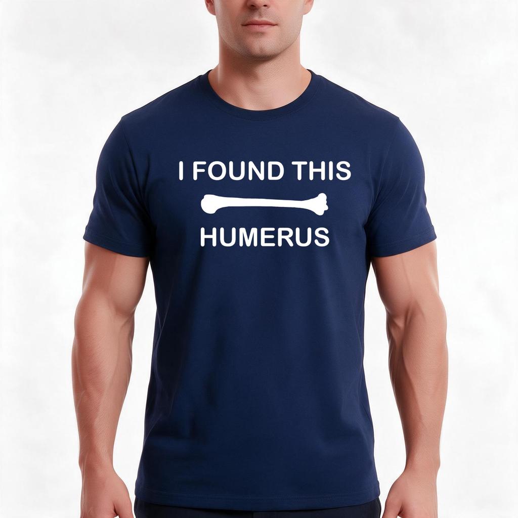 I Found This Humerus Tshirt Summer Casual Cotton Tee Oversized Streetwear Tops Vintage Graphic Print Loose Fit Short Sleeve