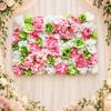 Artificial Floral Wall Panel Rectangular Blossom Indoor