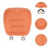 Car Seat Cover Soft Anti Slip Multifunctional Wear Resistant with Secure Buckle Supportive Pad for