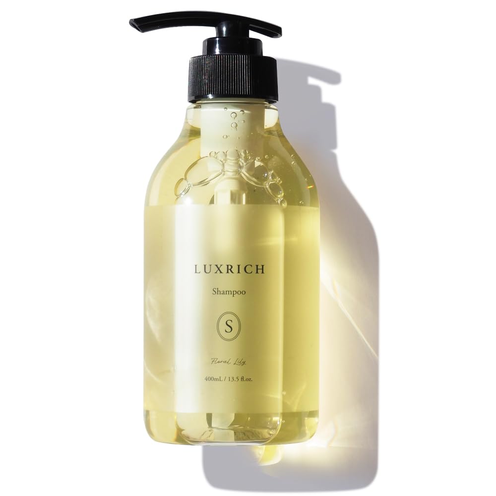 

[Salon exclusive product] LUXRICH Premium beauty serum hair shampoo for menopause, minoxidil, scalp care, hair quality improvement, floral lily,