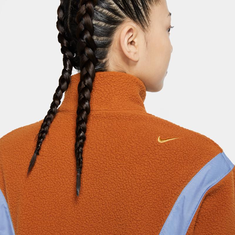 Nike Jackets Women's Tawny Stand Collar Moderate Other (Unisex) Jackets CU7069 290