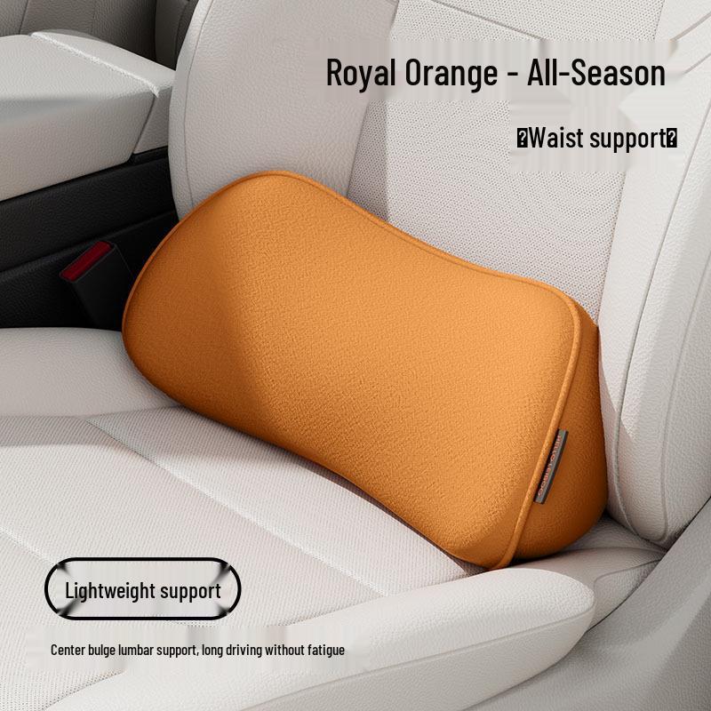 Thin Summer Car Lumbar Support Cushion – Driver Side Back & Waist Pad