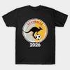 Men Black Print T-shirt Vintage Style Kangaroo Football Australia 2026 Cup Fans No-Cut Transfer Paper Print Cotton Tshirt